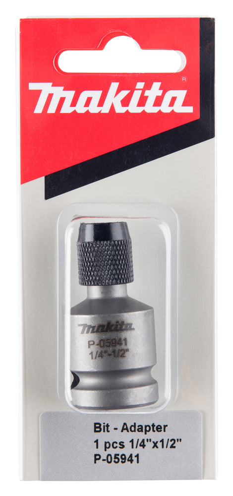 P-05941 Bit-Adapter 1/2"4KT - 1/4"6KT