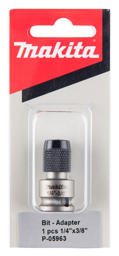 P-05963 Bit-Adapter 3/8"4KT - 1/4"6KT