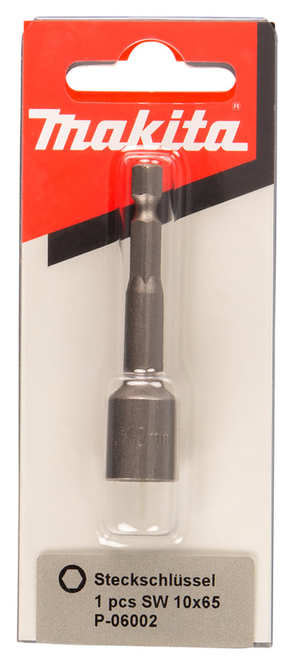 P-06002 Steckschlüssel 1/4" SW10