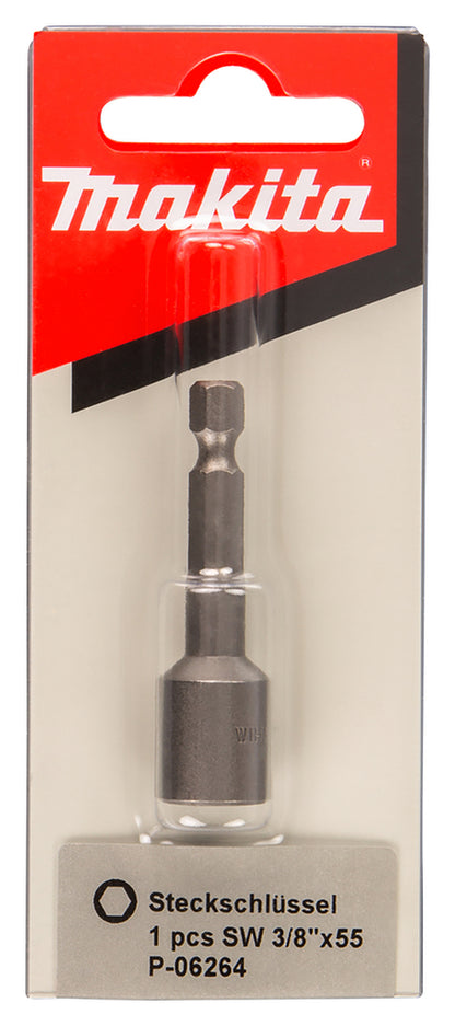 P-06264 Steckschlüssel 1/4" SW3/8"
