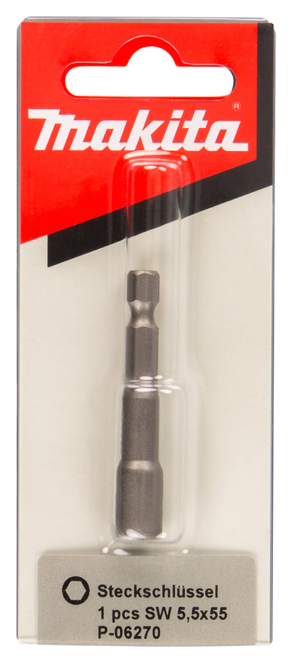 Steckschlüssel 1/4" SW5,5   P-06270