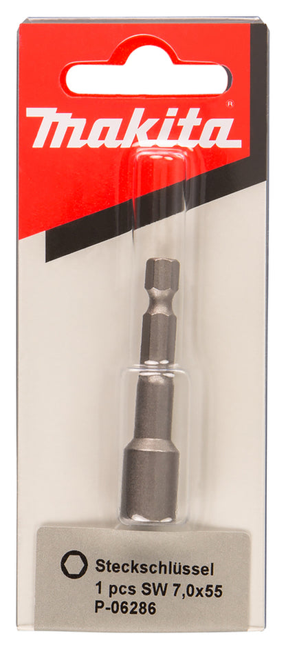 Steckschlüssel 1/4" SW7   P-06286