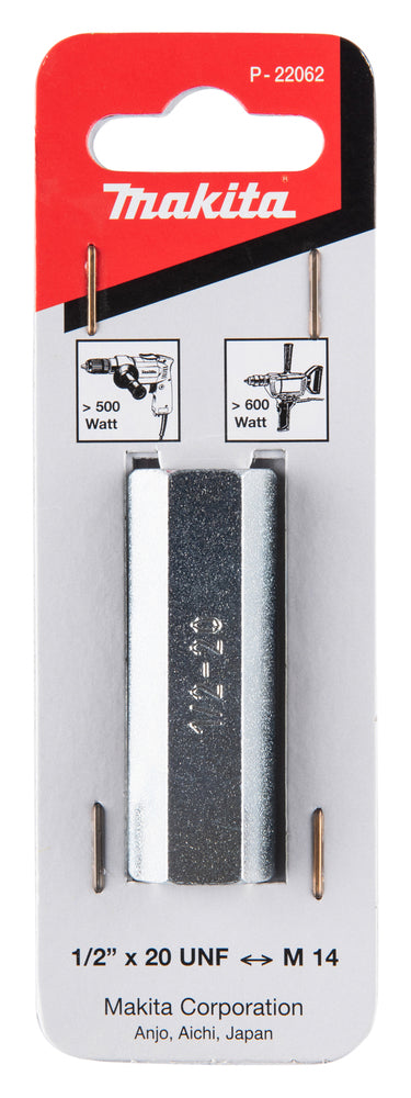 P-22062 Adapter 1/2" 20UNF-M14