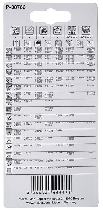 P-38766 Stichsägeblatt HM75