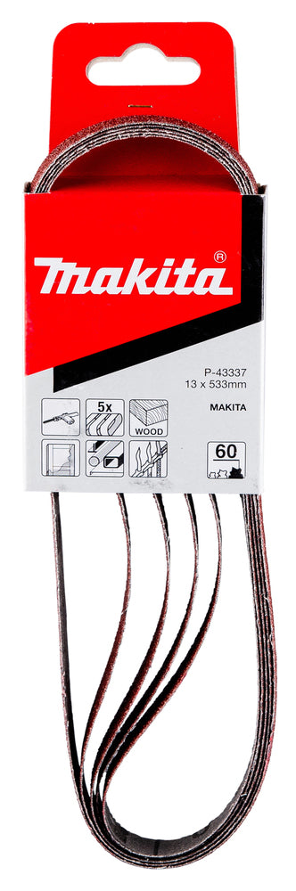 P-43337 Schleifband 13x533 mm K60