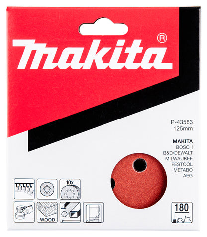 P-43583 Schleifscheibe P180 125mm Klett