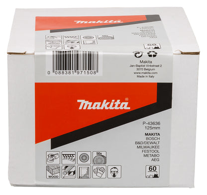 P-43636 Schleifscheibe P60 125mm Klett