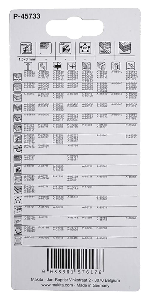 P-45733 Stichsägeblatt M-FORCE ST006 bi
