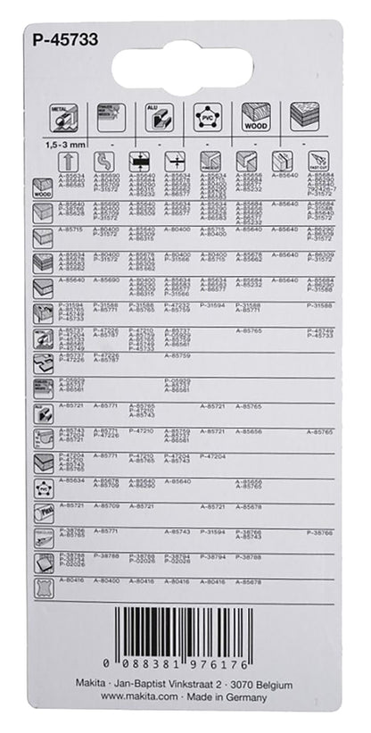P-45733 Stichsägeblatt M-FORCE ST006 bi