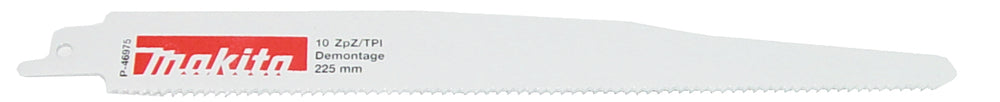P-46975 Reciprosägeblatt 225/10Z BiM Holz/Metall/Edelstahl