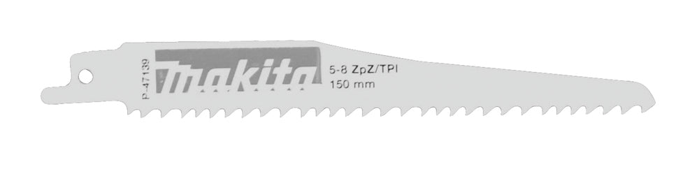 P-47139 Reciprosägeblatt 150/5-8Z BiM Holz/Nägel