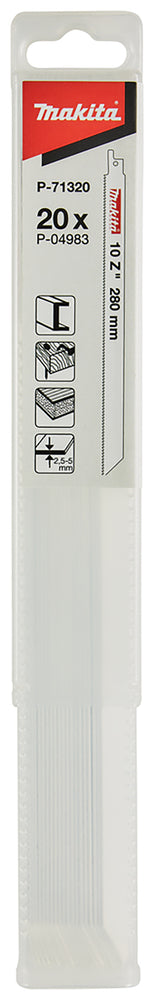 P-71320 Reciprosägeblatt 280/10Z BiM Holz/Metall