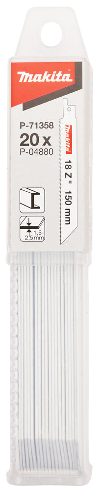 P-71358 Reciprosägeblatt BIM 150/18Z Metall
