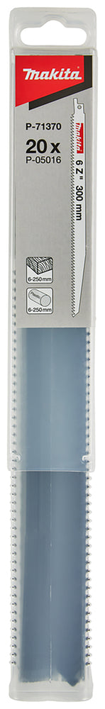 P-71370 Reciprosägeblatt 300/6Z Holz/Kunststoff/Gipskarton