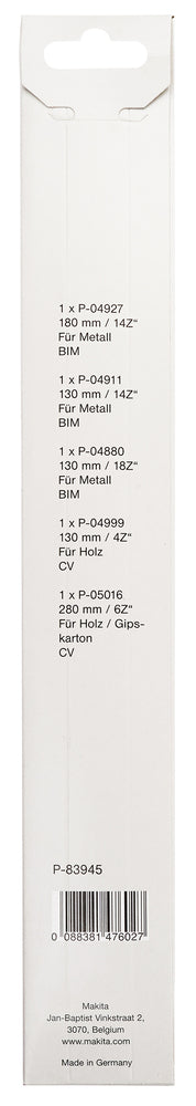 Reciprosägeblatt-Set