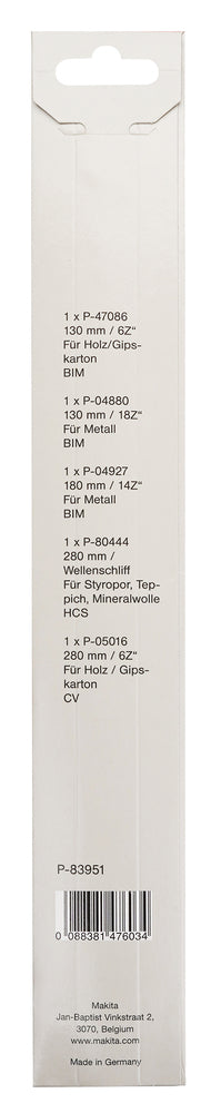 Reciprosägeblatt-Set