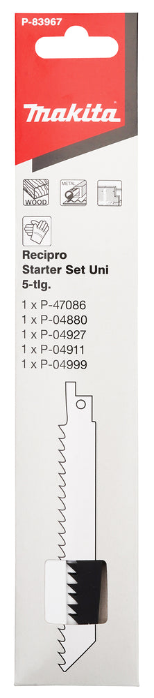 P-83967 Reciprosägeblatt-Set