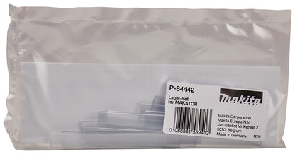 P-84442 Fachbeschriftung-Set für MAKSTOR