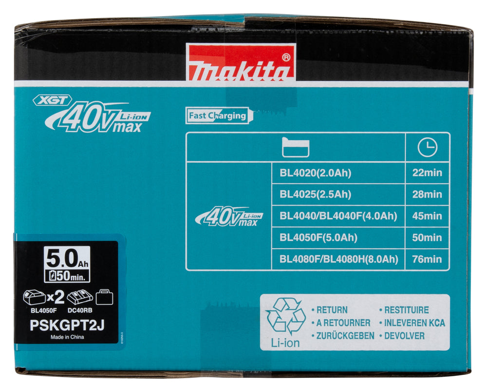 Power Source-Kit 40V max. 2x 5,0Ah